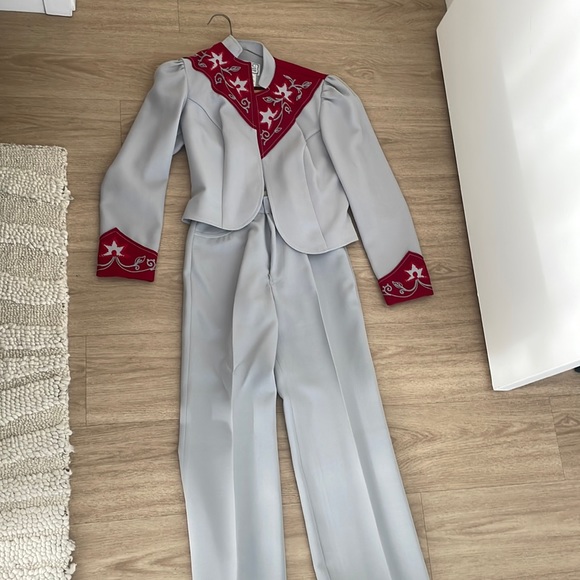 RARE DEADSTOCK 70’s blazer and pant suit set - Picture 1 of 3